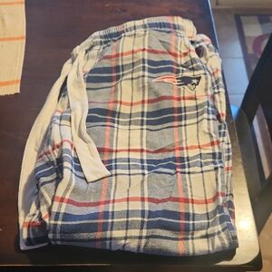 New England Patriots Plaid Pajama Pants